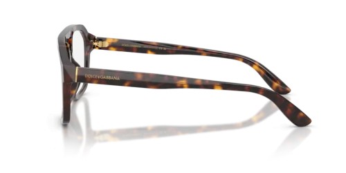 DOLCE & GABBANA DG3452 - 502 - 57 Cadru optic Havanna Pilot (aviator)