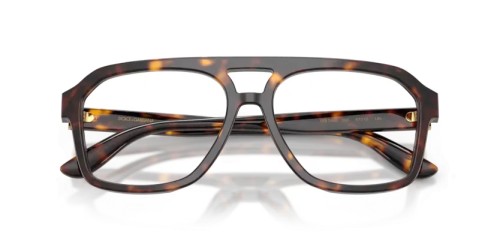 DOLCE & GABBANA DG3452 - 502 - 57 Cadru optic Havanna Pilot (aviator)