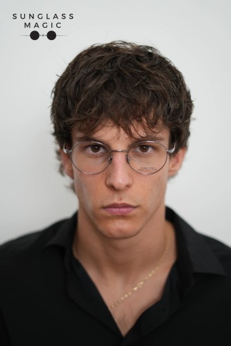 Tom Ford FT5717-Private Collection - 012 - 49 Cadru optic Gri Rotund