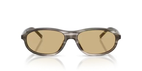 PRADA PR D20SU - 26O10R - 56 Ochelari de soare În dungi abanos Oval