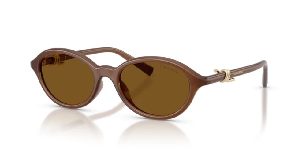 TIFFANY & CO. TF4266U - 847183 - 51 - CU LENTILE POLARIZATE Ochelari de soare Transparent miere Oval