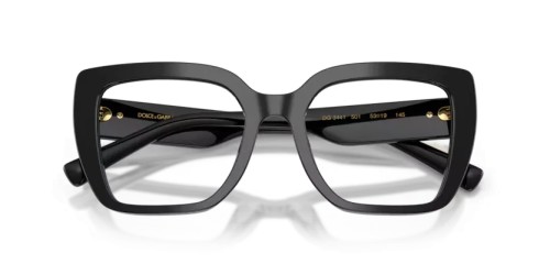 DOLCE & GABBANA DG3441 - 501 - 53 Cadru optic Negru Pătrat