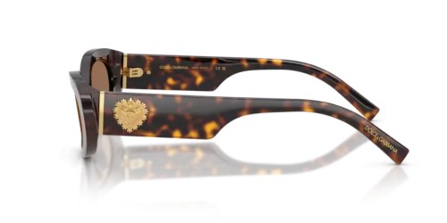 DOLCE & GABBANA DG4537 - 502/73 - 53 Ochelari de soare Havanna Oval