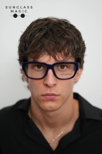 DOLCE & GABBANA DG3423 - ​3094 - ​57 Cadru optic Albastru Pătrat