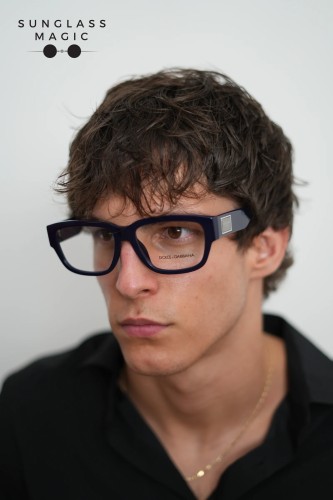 DOLCE & GABBANA DG3423 - ​3094 - ​57 Cadru optic Albastru Pătrat