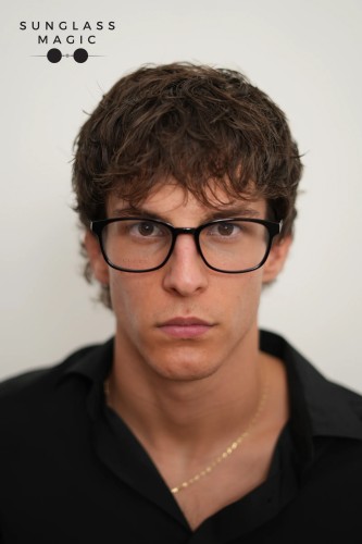 Gucci GG0867OA - 004 - 55 Cadru optic Negru Pătrat