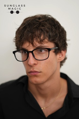 Gucci GG0867OA - 004 - 55 Cadru optic Negru Pătrat