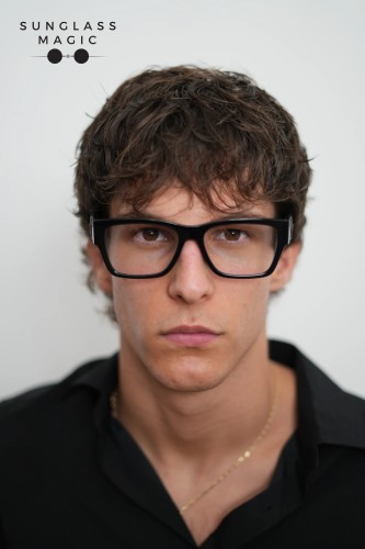 VERSACE VE3368U - ​5360 - ​55 Cadru optic Negru Pătrat