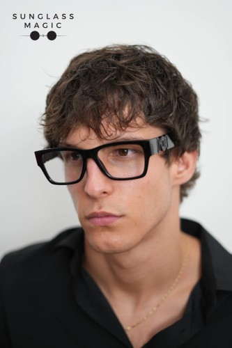 VERSACE VE3368U - ​5360 - ​55 Cadru optic Negru Pătrat