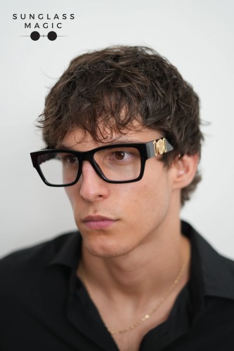VERSACE VE3368U - ​GB1 - ​55 Cadru optic Negru Pătrat