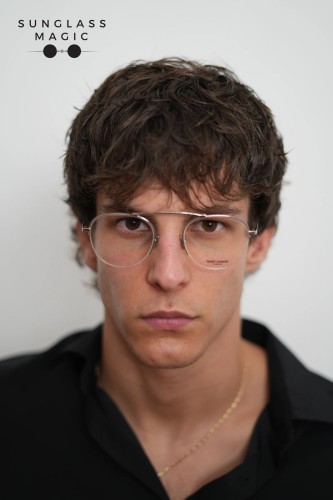 Saint Laurent SL576 - 001 - 51 Cadru optic Argint Rotund
