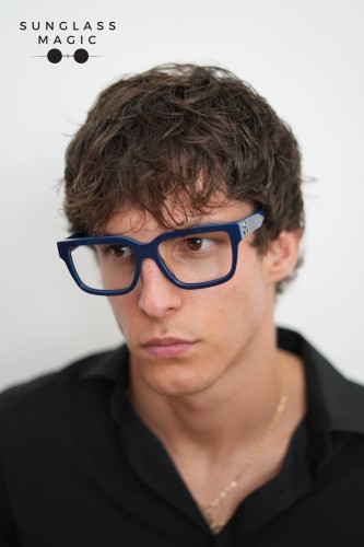 Off-White OERJ07M (STYLE 7M) - 4800 - 56 Cadru optic Albastru închis Pătrat
