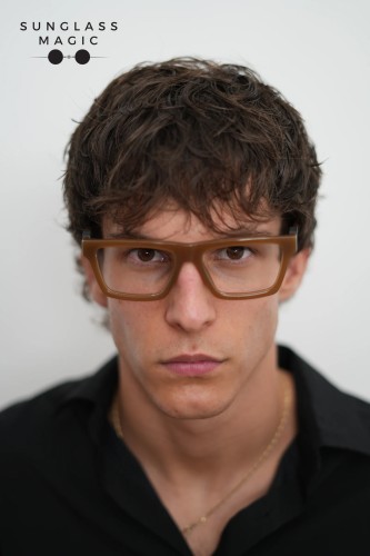 Off-White OERJ07B (STYLE 7B) - 7400 - 55 Cadru optic Maro Pătrat