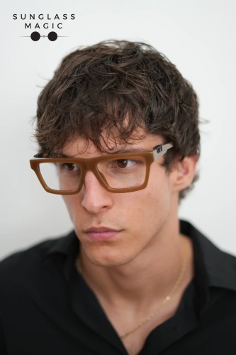Off-White OERJ07B (STYLE 7B) - 7400 - 55 Cadru optic Maro Pătrat