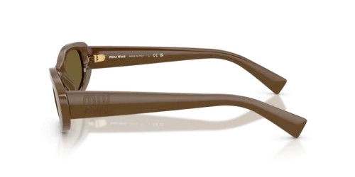 MIU MIU MU C02S - 23R09Z - 54 Ochelari de soare Verde militar Oval