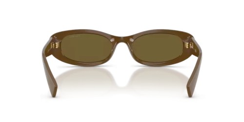 MIU MIU MU C02S - 23R09Z - 54 Ochelari de soare Verde militar Oval