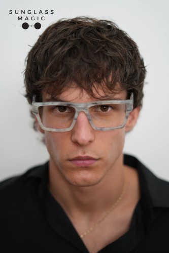 Off-White OERJ046 - 0800 - 56 Cadru optic Alb, Gri, Cu model Pătrat
