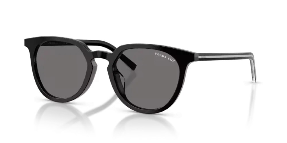 PRADA PR D15SD - 29O90T - 52 - CU LENTILE POLARIZATE Ochelari de soare Black / basalt horn Phantos