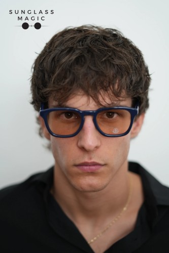Moncler ML5042 - 092 - 51 Cadru optic Albastru Pătrat