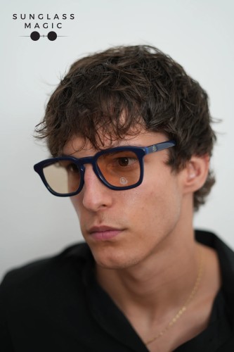 Moncler ML5042 - 092 - 51 Cadru optic Albastru Pătrat