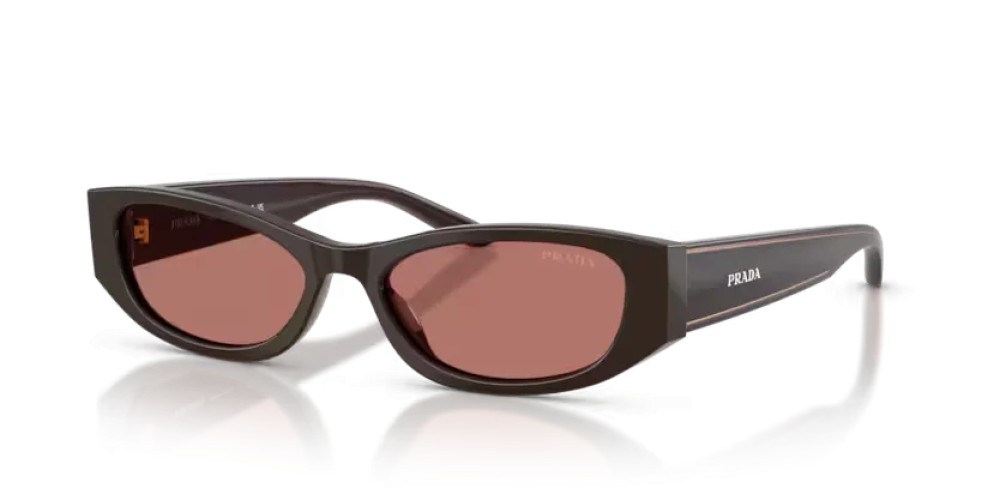 PRADA PR D22S - 27I80W - 54 Ochelari de soare Cigar Dreptunghi