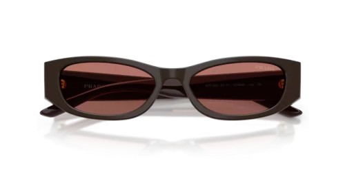 PRADA PR D22S - 27I80W - 54 Ochelari de soare Cigar Dreptunghi