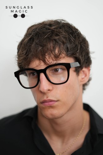 Moncler ML5132 - 005 - 52 Cadru optic Negru Pătrat