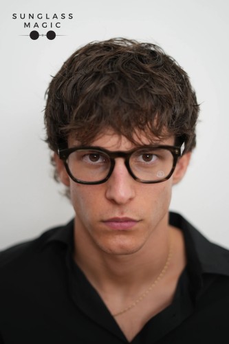 Moncler ML5039 - 056 - 51 Cadru optic Gri, Cu model Pernă (rotunjită)