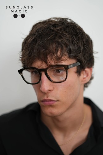 Moncler ML5039 - 056 - 51 Cadru optic Gri, Cu model Pernă (rotunjită)