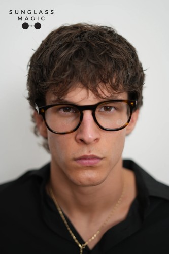 Moncler ML5052 - 051 - 52 Cadru optic Havanna Pernă (rotunjită)