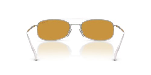 PRADA PR D59S - 1BC50P - 54 Ochelari de soare Argint Perină