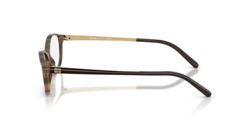 MIU MIU MU 05ZV - 27Q1O1 - 56 Cadru optic Abanos havanna Oval