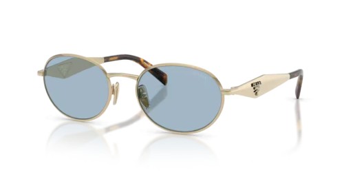 PRADA PR D57S - ZVN40Q - 54 Ochelari de soare Aur deschis Oval