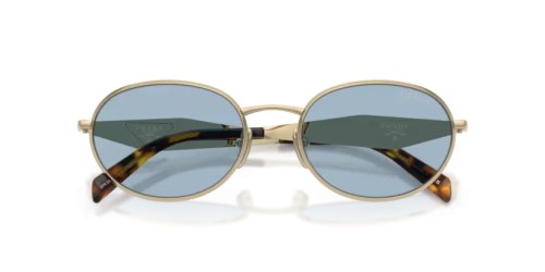 PRADA PR D57S - ZVN40Q - 54 Ochelari de soare Aur deschis Oval