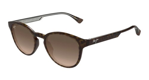 Maui Jim MJ0636S HIEHIE - 002 - 50 - CU LENTILE POLARIZATE Ochelari de soare Havana Pernă (rotunjită)