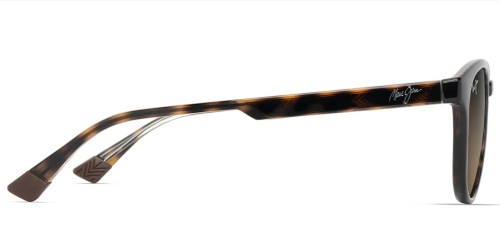 Maui Jim MJ0636S HIEHIE - 002 - 50 - CU LENTILE POLARIZATE Ochelari de soare Havana Pernă (rotunjită)