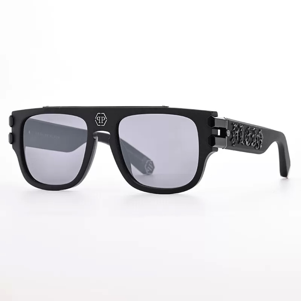 Philipp Plein - Ochelari de soare - SPP011X PURE PLEASURE LONDON - 0703 - 55