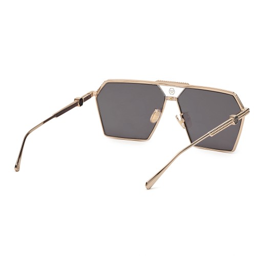 Philipp Plein SPP076M STUD - 0301 - 66 Ochelari de soare Rose Gold Pătrat