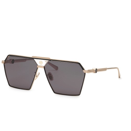 Philipp Plein SPP076M STUD - 0301 - 66 Ochelari de soare Rose Gold Pătrat