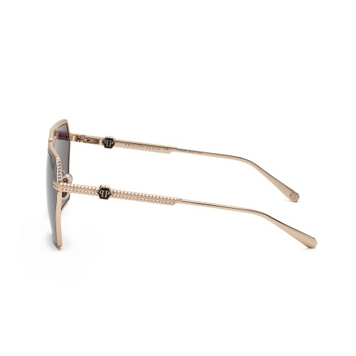Philipp Plein SPP076M STUD - 0301 - 66 Ochelari de soare Rose Gold Pătrat