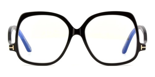 Tom Ford - Cadru optic - TF5968-B ECO - 001 - 54 - CU LENTILE CU FILTRU PENTRU LUMINĂ ALBASTRU-VIOLET