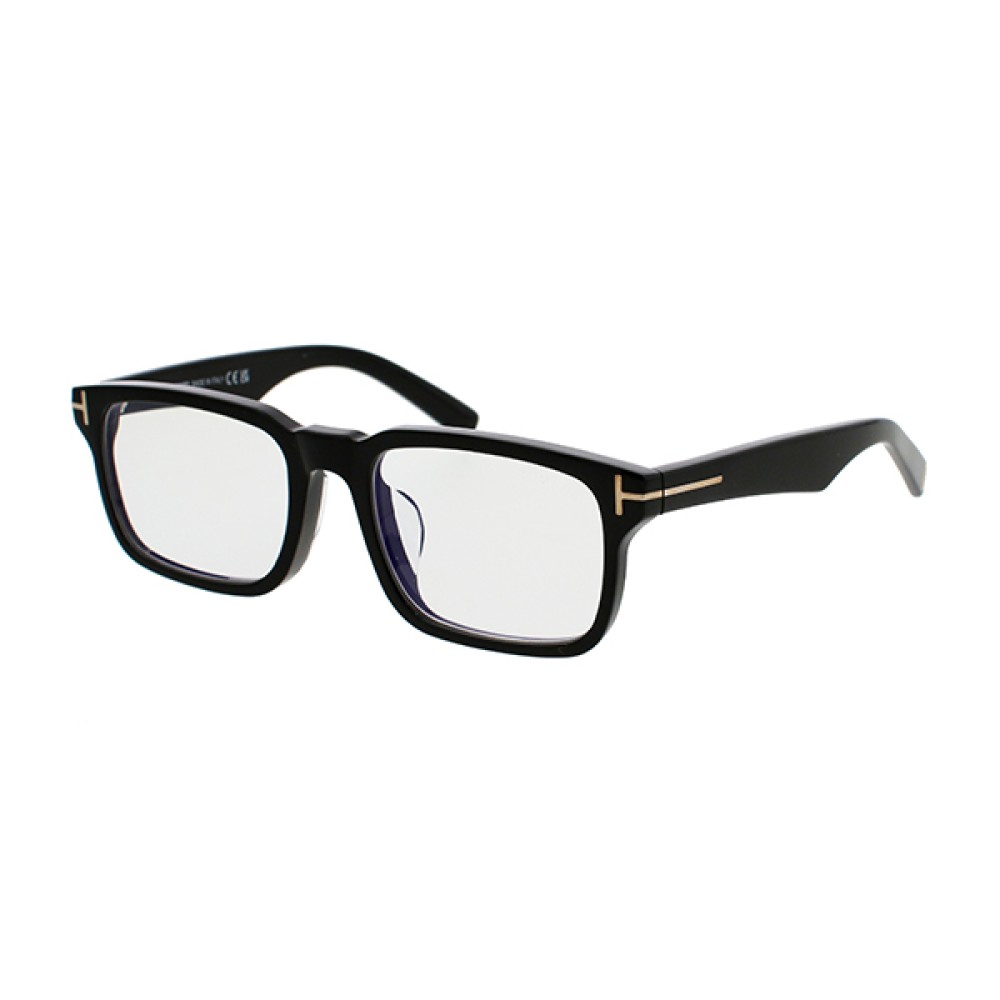 Tom Ford - Cadru optic - TF6006-D-B ECO - 001 - 53 - CU LENTILE CU FILTRU PENTRU LUMINĂ ALBASTRU-VIOLET