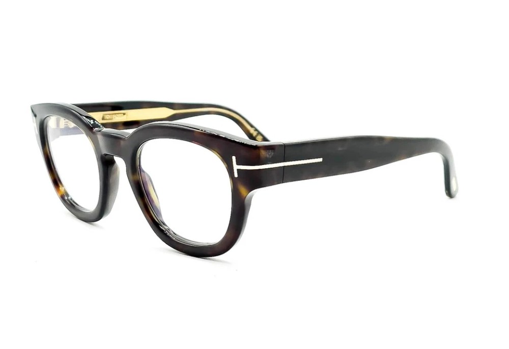 Tom Ford - Cadru optic - TF6028-B ICON COLLECTION - 052 - 49 - CU LENTILE CU FILTRU PENTRU LUMINĂ ALBASTRU-VIOLET