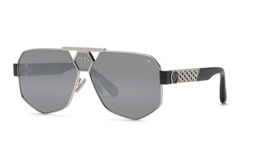 Philipp Plein - Ochelari de soare - SPP107 BADGE - 523X - 63