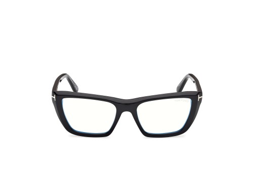 Tom Ford - Cadru optic - TF6047-B ECO - 001 - 54 - CU LENTILE CU FILTRU PENTRU LUMINĂ ALBASTRU-VIOLET